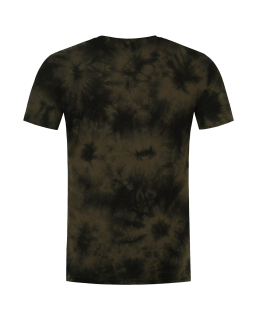Tie Dye Tee Dark Olive