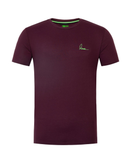 Minimal Tee | Burgundy