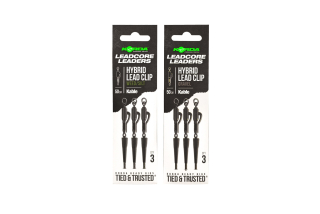 Leadcore leader Hybrid Lead Clip Gravel, 3 pack