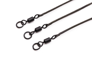 Leadcore Leader-Hybrid Lead Clip QC Swivel Weed